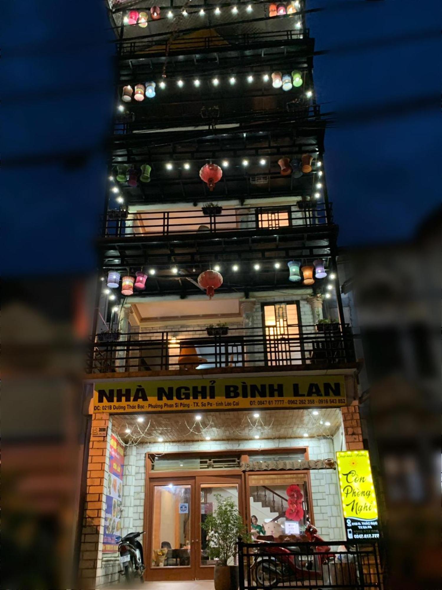 Binh Lan Hotel Sa Pa Eksteriør bilde